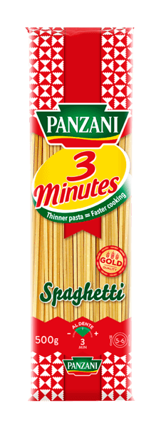 Spaghetti 3 minuty